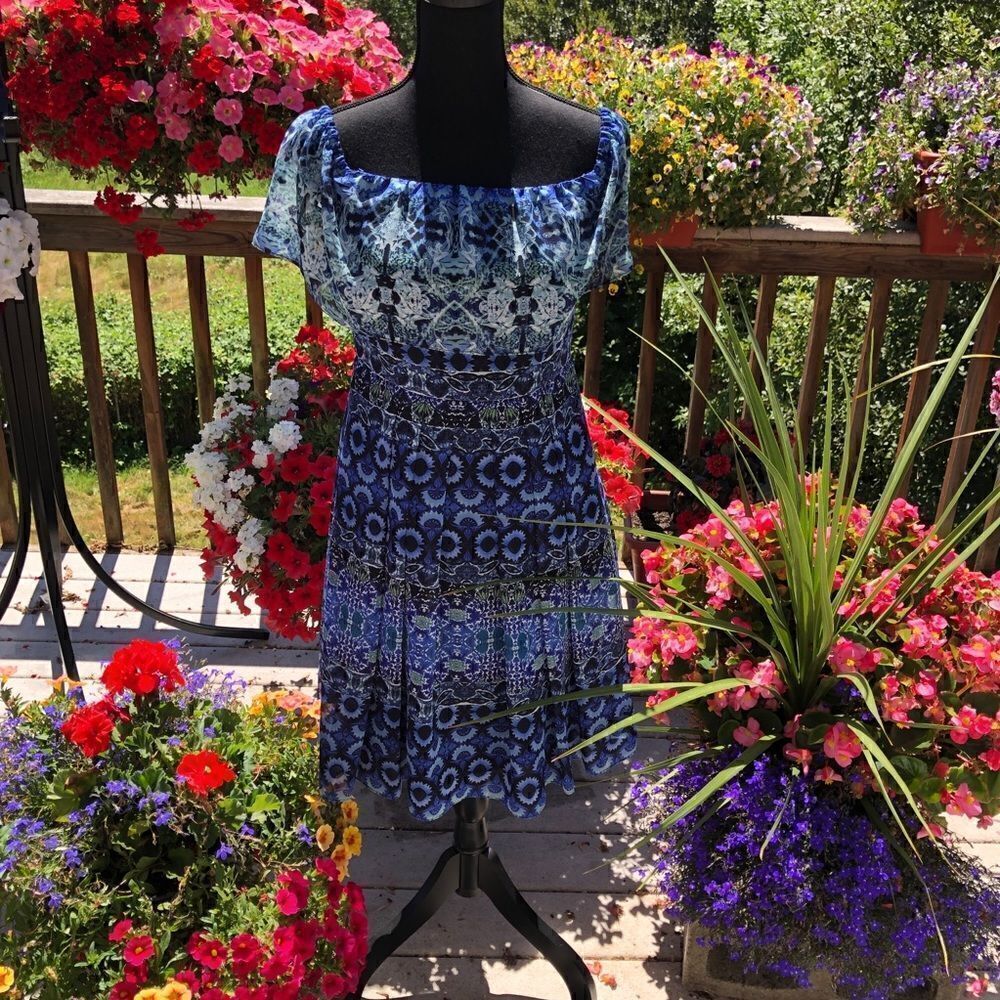 Eliza J Off the Shoulder dress